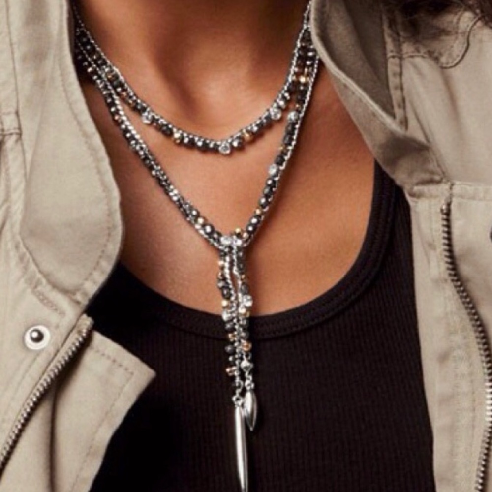 Stella & Dot Zoe Lariat necklace